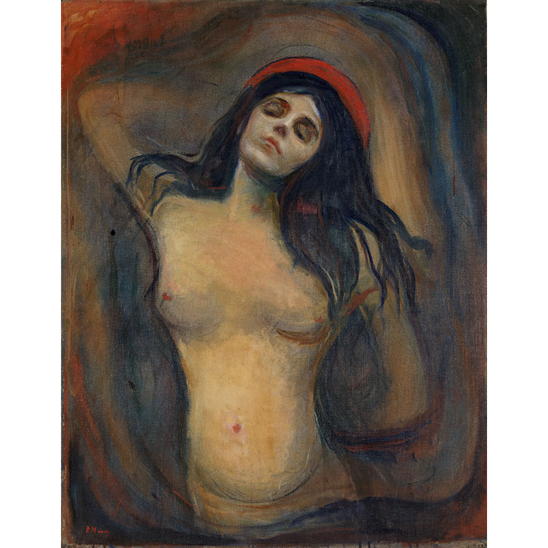 Πίνακας του Edvard Munch-Madonna